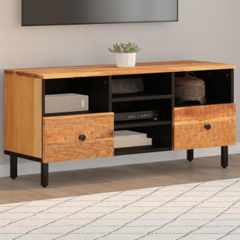 ARDEBO.de - TV-Schrank 100x33x46 cm Massivholz Akazie