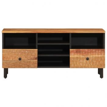 TV-Schrank 100x33x46 cm Massivholz Akazie