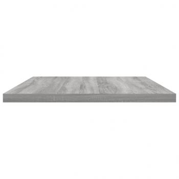 Wandregale 4 Stk. Grau Sonoma 60x30x1,5 cm Holzwerkstoff