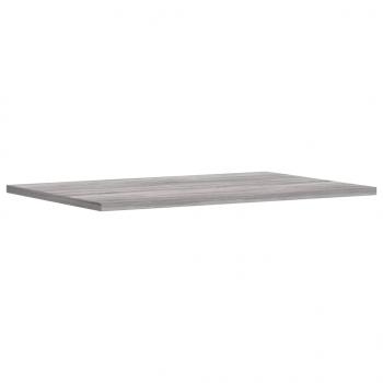 Wandregale 4 Stk. Grau Sonoma 60x40x1,5 cm Holzwerkstoff