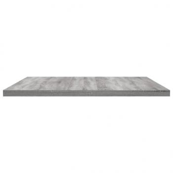 Wandregale 4 Stk. Grau Sonoma 60x40x1,5 cm Holzwerkstoff