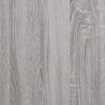 Wandregale 4 Stk. Grau Sonoma 60x40x1,5 cm Holzwerkstoff