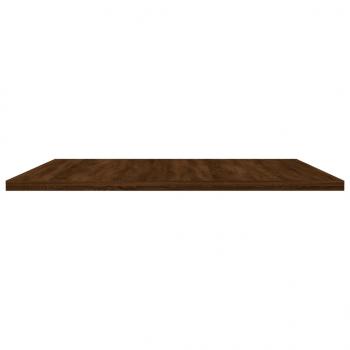 Wandregale 4 Stk. Braun Eichen-Optik 60x50x1,5 cm Holzwerkstoff