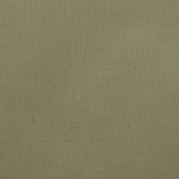 Sonnensegel Oxford-Gewebe Rechteckig 2x2,5 m Beige