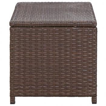 Couchtisch Braun 70x40x38 cm Poly Rattan