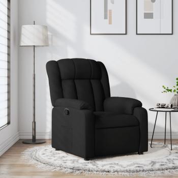 ARDEBO.de - Relaxsessel Schwarz Stoff