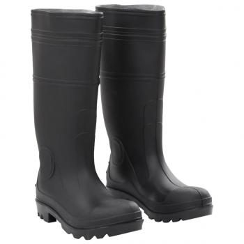 ARDEBO.de - Gummistiefel Schwarz Größe 40 PVC