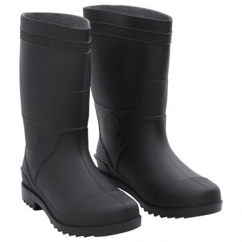 ARDEBO.de - Gummistiefel Schwarz Größe 43 PVC