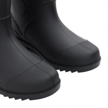 Gummistiefel Schwarz Größe 43 PVC