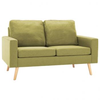 2-Sitzer-Sofa Grün Stoff