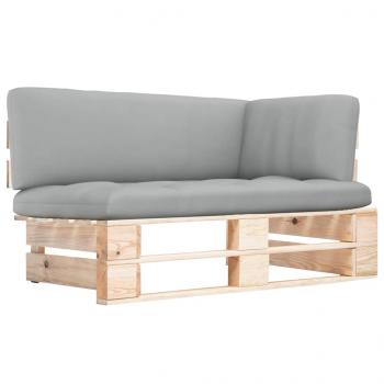 ARDEBO.de - Outdoor-Ecksofa Paletten Kiefernholz Imprägniert