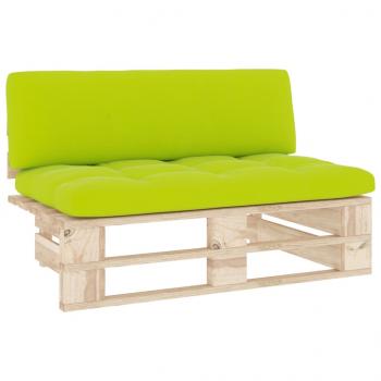 Outdoor-Mittelsofa Paletten Imprägniertes Kiefernholz