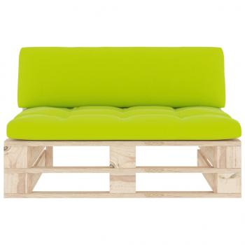 Outdoor-Mittelsofa Paletten Imprägniertes Kiefernholz