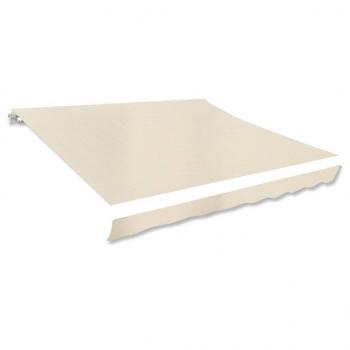 ARDEBO.de - Markisenbespannung Canvas Creme 350x250 cm 