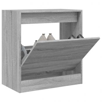 ARDEBO.de - Schuhschrank Grau Sonoma 60x34x63,5 cm Holzwerkstoff