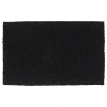 ARDEBO.de - Fußmatte Schwarz 50x80 cm Kokosfaser Getuftet