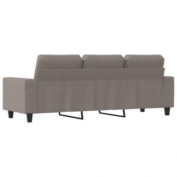 3-Sitzer-Sofa Taupe 180 cm Stoff