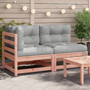 ARDEBO.de - Gartensofa mit Kissen 2-Sitzer Massivholz Douglasie