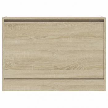 Schuhschrank Sonoma-Eiche 80x21x57 cm Holzwerkstoff