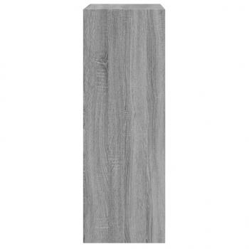 Schuhschrank Grau Sonoma 60x34x96,5 cm Holzwerkstoff