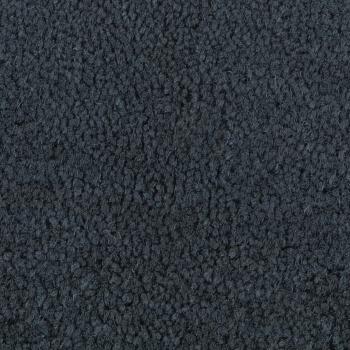 Fußmatte Dunkelgrau Halbrund 60x90 cm Kokosfaser Getuftet