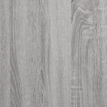 Wandregale 4 Stk. Grau Sonoma 60x10x1,5 cm Holzwerkstoff