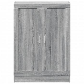 Bücherschrank Grau Sonoma 82,5x30,5x115 cm Holzwerkstoff