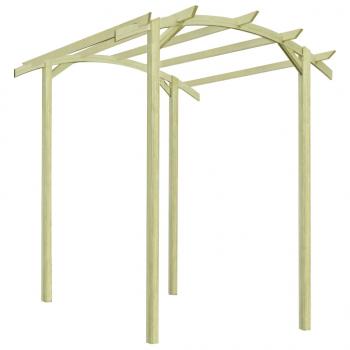 ARDEBO.de - Garten-Pergola Kiefernholz Imprägniert 180x197x210 cm