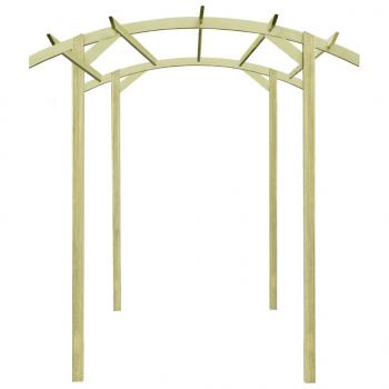 Garten-Pergola Kiefernholz Imprägniert 180x197x210 cm