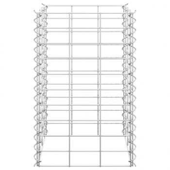 Gabionen-Hochbeete 3 Stk. 30x30x50 cm Eisen