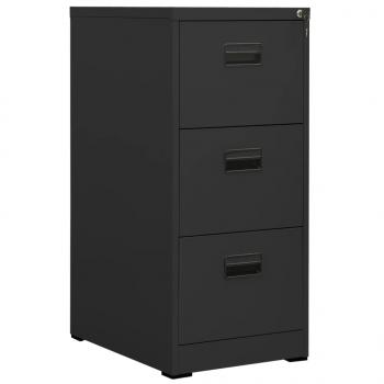 ARDEBO.de - Aktenschrank Anthrazit 46x62x102,5 cm Stahl