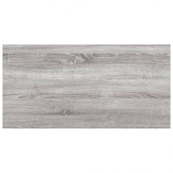 Wandregale 4 Stk. Grau Sonoma 40x20x1,5 cm Holzwerkstoff