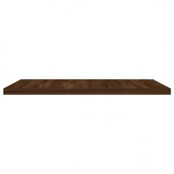 Wandregale 4 Stk. Braun Eichen-Optik 40x40x1,5 cm Holzwerkstoff