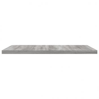 Wandregale 4 Stk. Grau Sonoma 40x40x1,5 cm Holzwerkstoff