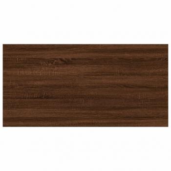 Wandregale 4 Stk. Braun Eichen-Optik 60x30x1,5 cm Holzwerkstoff