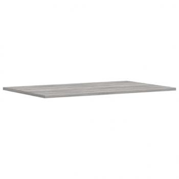 Wandregale 4 Stk. Grau Sonoma 80x50x1,5 cm Holzwerkstoff