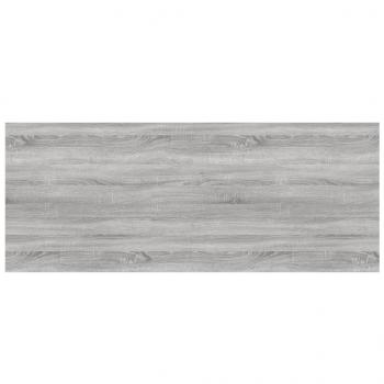 Wandregale 4 Stk. Grau Sonoma 100x40x1,5 cm Holzwerkstoff