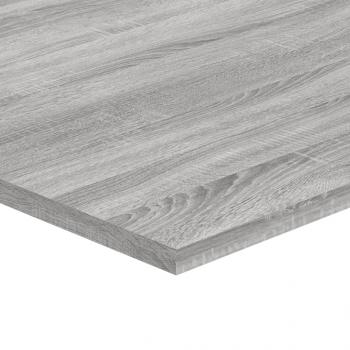 Wandregale 4 Stk. Grau Sonoma 100x40x1,5 cm Holzwerkstoff