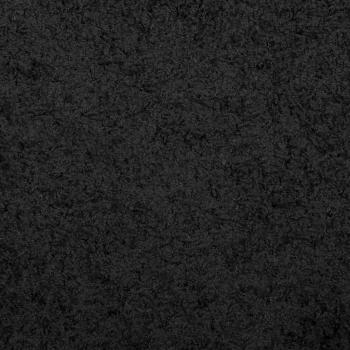 Shaggy-Teppich PAMPLONA Hochflor Modern Schwarz 200x200 cm