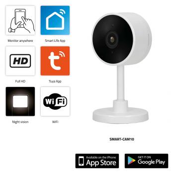 ARDEBO.de - SMART-CAM10 Smarte Wi-Fi-Kamera IP-Kamera für die Hausautomation