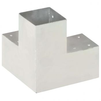 Pfostenverbinder Y-Form Verzinktes Metall 91 x 91 mm