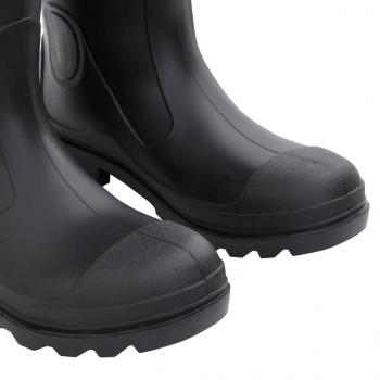 Gummistiefel Schwarz Größe 41 PVC