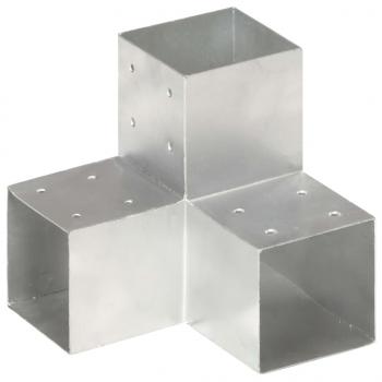 ARDEBO.de - Pfostenverbinder Y-Form Verzinktes Metall 101 x 101 mm