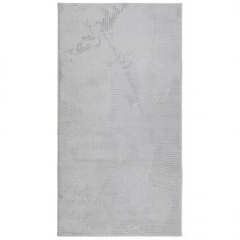 Teppich IZA Kurzflor Skandinavischer Look Grau 80x150 cm