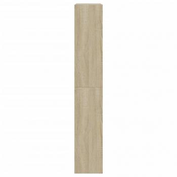 Schuhschrank Sonoma-Eiche 60x21x125,5 cm Holzwerkstoff