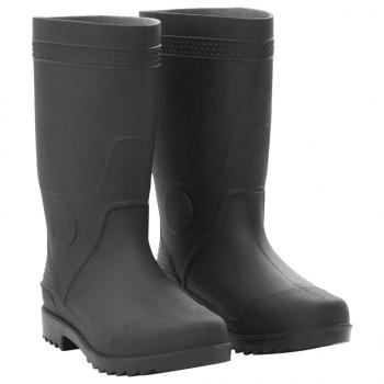 ARDEBO.de - Gummistiefel Schwarz Größe 40 PVC