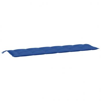 Gartenbank-Auflagen 2 Stk. Blau 200x50x7 cm Oxford-Gewebe