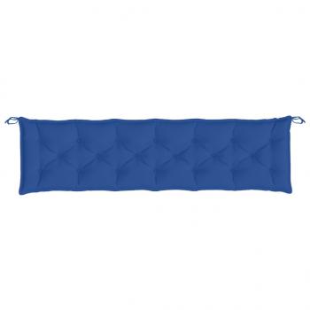 Gartenbank-Auflagen 2 Stk. Blau 200x50x7 cm Oxford-Gewebe