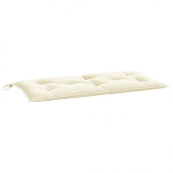 Gartenbank-Auflagen 2 Stk. Creme 100x50x7 cm Oxford-Gewebe