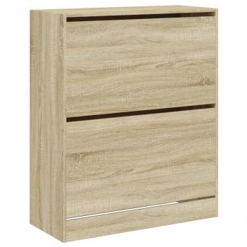 Schuhschrank Sonoma-Eiche 80x34x96,5 cm Holzwerkstoff